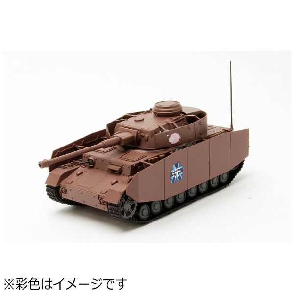 1/72 ガールズ＆パンツァー 劇場版 IV号戦車H型（Ｄ型改) あんこうチーム もっとラクラク作戦です！