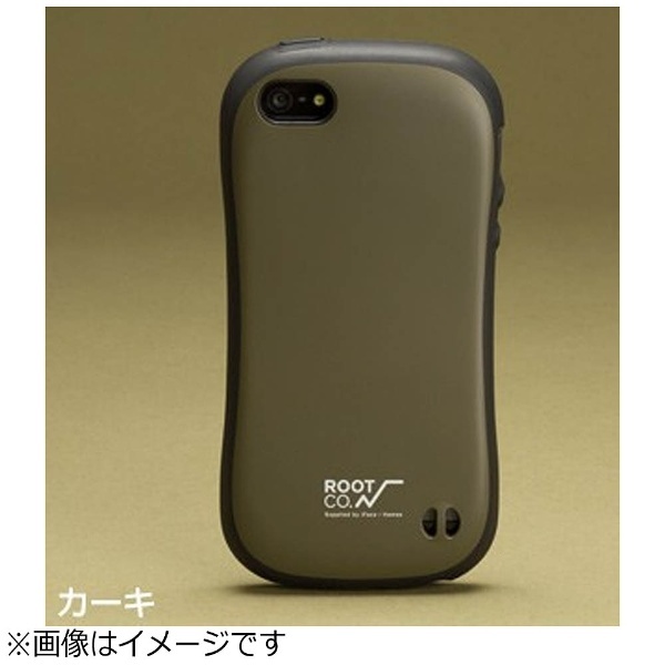 iPhone SE（第1世代）4インチ 5s 5用 Gravity Shock Resist Case ×iFace Model カーキ  ROOT CO. ストラップホール付 ROOT｜ルート 通販
