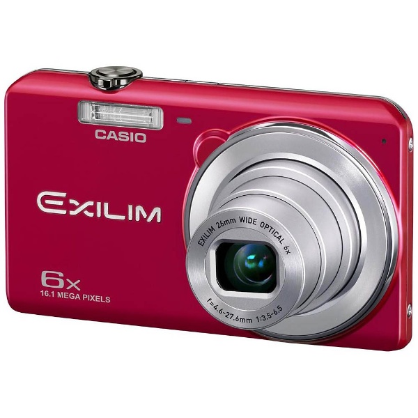 EX-ZS29 コンパクトデジタルカメラ EXILIM（エクシリム）STANDARD レッド