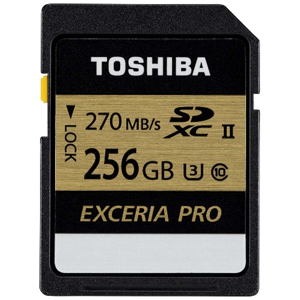 SDXCカード EXCERIA PRO（エクセリアプロ）SDXU-Cシリーズ SDXU-C256G [256GB /Class10]