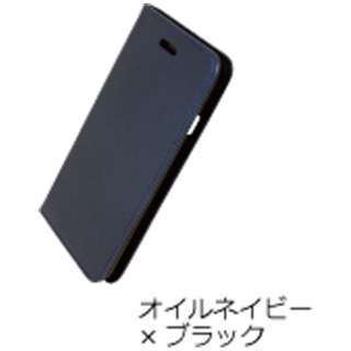 有iphone 7事情金属保险杠的笔记本型包cuoio油深蓝 黑色c2asa700nvb6354 Nidekku Nidek邮购 Biccamera Com