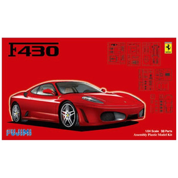 1/24 フェラーリ F430 フジミ模型｜FUJIMI 通販 | ビックカメラ.com