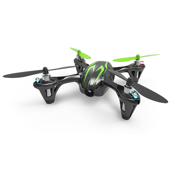 ドローン X4 HD Hubsan ブラックグリーン H107C-2