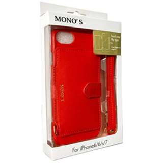 iPhone 7p@MONOfS hard case flip type@bh@MHC67-001