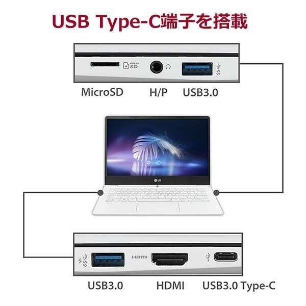 yAEgbgiz 13Z970-ER33J m[gp\R gram Series Ultra-Slim Note PC zCg [13.3^ /Windows10 Home /intel Core i3 /F4GB /SSDF180GB /2017N3f] yYiz_3