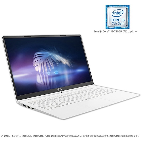 15Z970-GA55J ノートパソコン gram Series Ultra-Slim Note PC ホワイト [15.6型 /Windows10  Home /intel Core i5 /メモリ：8GB /SSD：256GB /2017年3月モデル]