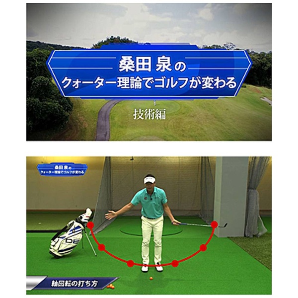 DVD 桑田泉のクォーター理論でゴルフが変わる VOL.5 技術編 『ショートゲーム』