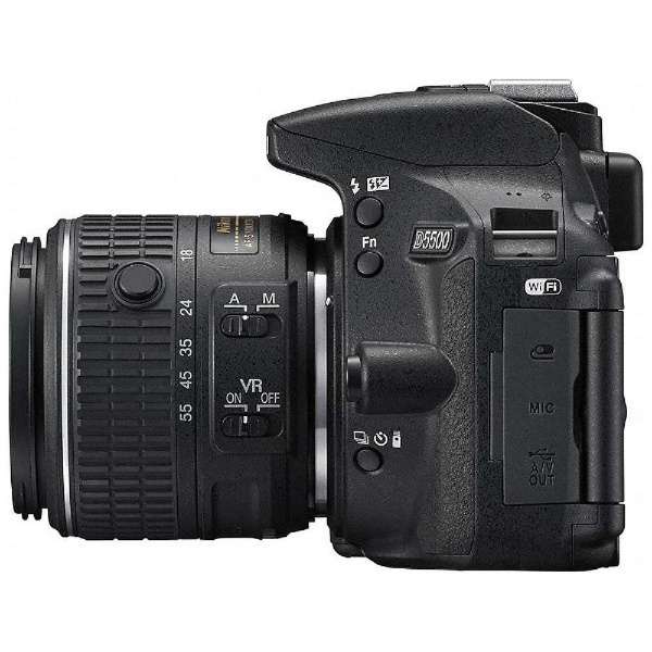 [奥特莱斯商品] D5500数码单反相机18-55 ＶＲ II透镜配套元件黑色[变焦距镜头][展览品]_5