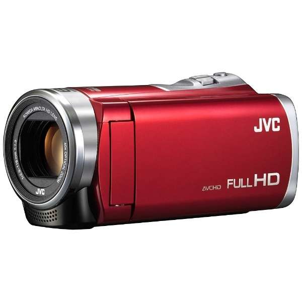 GZ-E109 ビデオカメラ Everio（エブリオ） レッド [フルハイビジョン対応] JVC｜ジェイブイシー 通販 | ビックカメラ.com