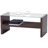 桌子HAB-621BR(W90×D45×H41.5cm)