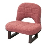 [无腿椅子]附带背面的正座椅子LSS-23RD(W43.5*D39.5*H45×SH19.5cm)