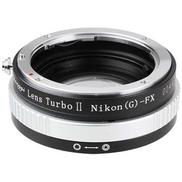 中一光学 Lens Turbo Ⅱ Fマウント → 富士 XF-