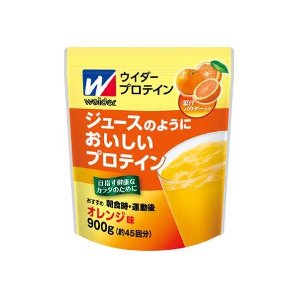 ホエイプロテイン ジュースのようにおいしいプロテイン オレンジ味 900g 45回分 森永製菓 Morinaga 通販 ビックカメラ Com