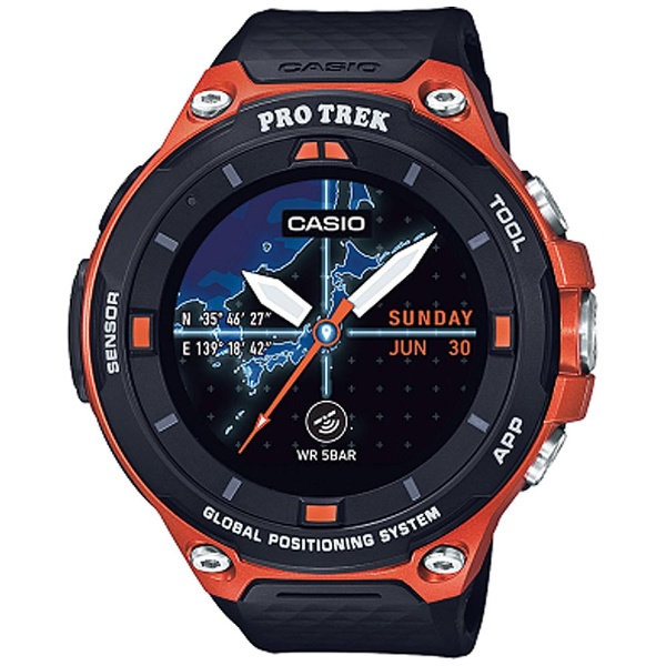 WSD-F20-BK スマートウォッチ Smart Outdoor Watch PRO TREK Smart