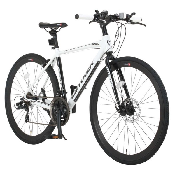 700×28C型 クロスバイク ATHENA（ホワイト/470サイズ《適応身長：160cm