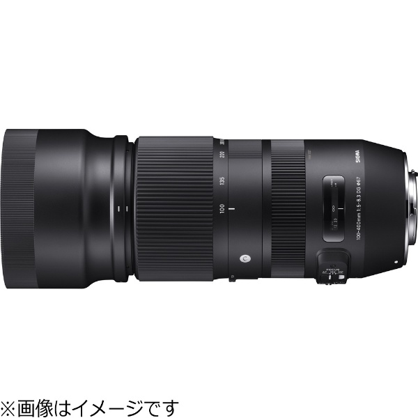 カメラレンズ 100-400mm F5-6.3 DG OS HSM Contemporary ブラック ...