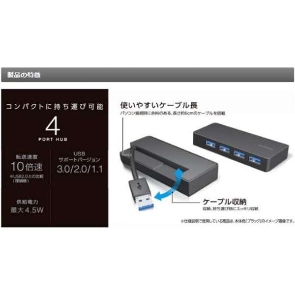 U3H-K417B USBnu ubN [oXp[ /4|[g /USB3.0Ή]_5