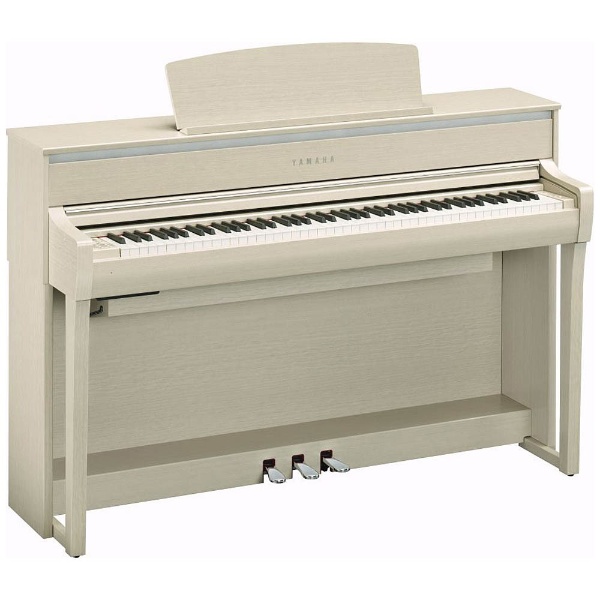 電子ピアノ CLP-675WA ホワイトアッシュ調 [88鍵盤] 【お届け地域限定 ...