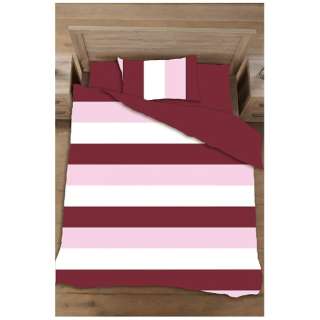 [被褥垫床罩]边缘绒面呢加宽单人床尺寸(棉100%/125×215cm/葡萄红)