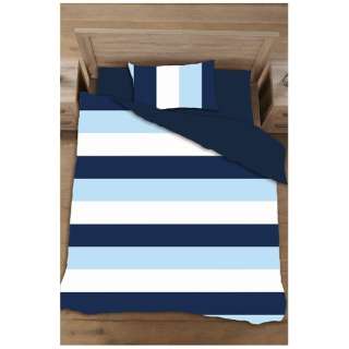 [被褥床罩]边缘绒面呢双尺寸(棉100%/190×210cm/深蓝)