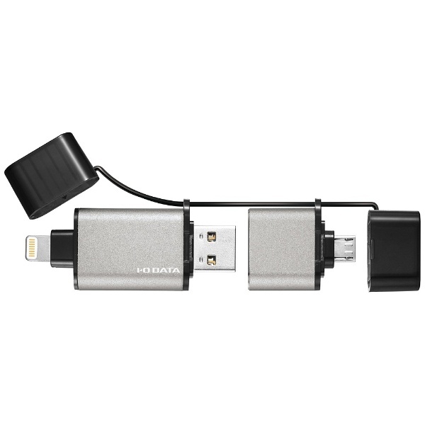 U3-IP2/16GK USBメモリ U3-IP2シリーズ ダークシルバー [16GB /USB3.0 ...