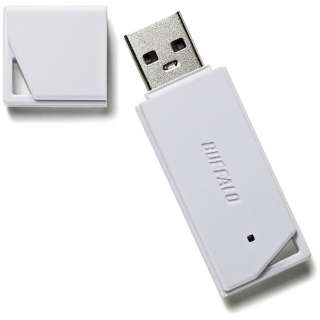 RUF2-KR32GA-WH USBメモリー USB2.0対応 32GB どっちもコネクタ RUF2-KRAシリーズ ホワイト [32GB /USB2.0 /USB TypeA /キャップ式]