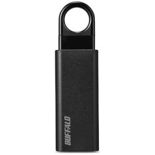 USBメモリ (Chrome/Mac/Windows11対応) ブラック RUF3-KS32GA-BK [32GB /USB TypeA /USB3.1 /ノック式]