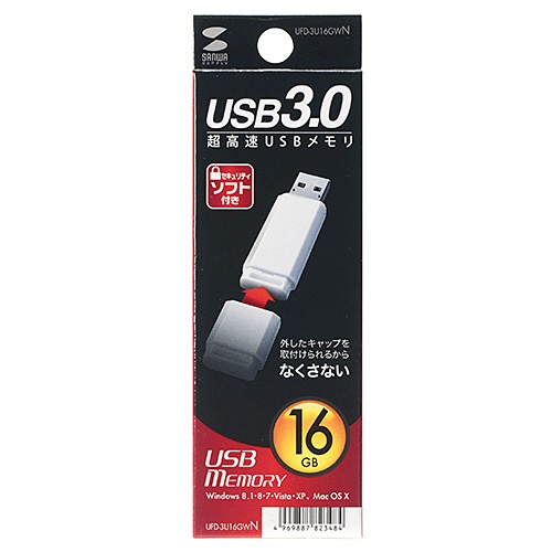 UFD-3U16GWN USB ۥ磻 [16GB /USB3.1 /USB TypeA /å׼]