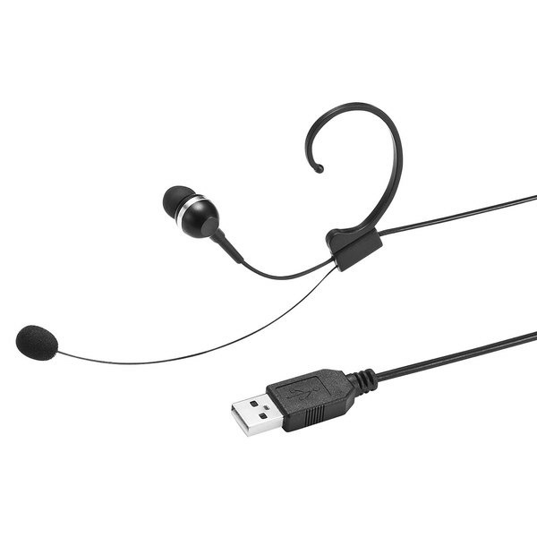 ヘッドセット MM-HSU14ANC [USB /片耳 /ヘッドバンドタイプ