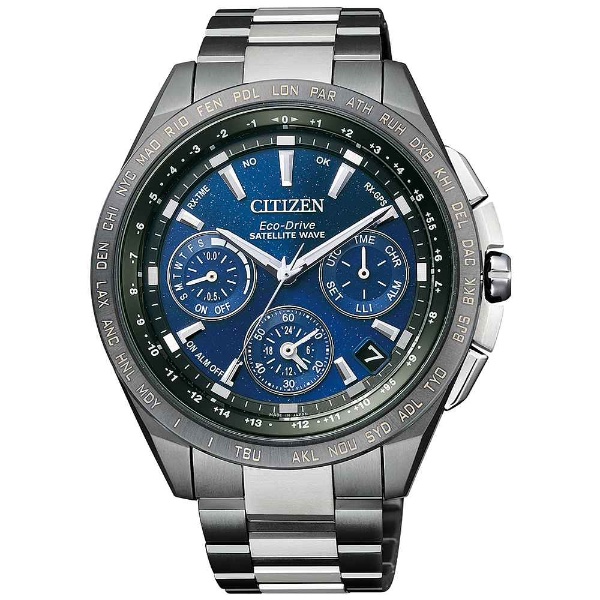 楽天市場CITIZEN ATTESA 腕時計 CC9065-56L F900 アテッサ 30周年 エコドライブ GPS衛星電波修正 宇宙 星 チタン 1000本限定 青 黒 1672 アテッサ