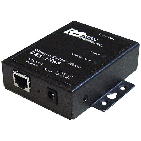 Ethernet to RS-232C コンバーター REX-ET60 ラトックシステム｜RATOC 