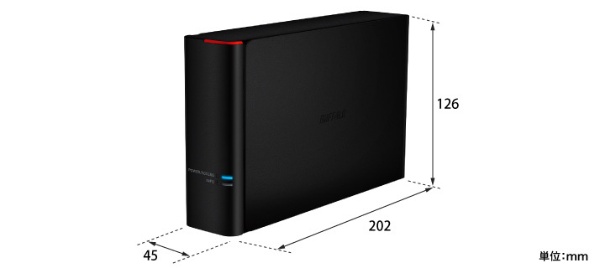 HD-SH4TU3 外付けHDD USB-A接続 法人向け 買い替え推奨通知 ブラック [4TB /据え置き型]