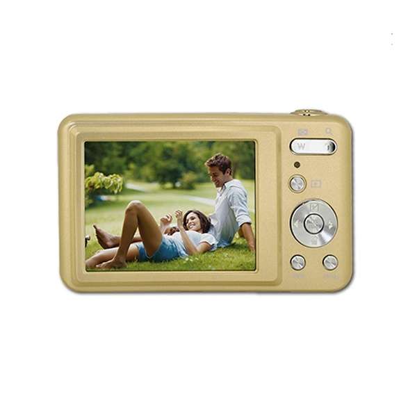 [奥特莱斯商品] 小型的数码照相机JOY-V600黄金[生产完毕物品]_2