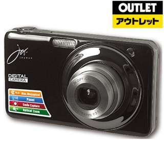 [奥特莱斯商品] 小型的数码照相机JOY-V600黑色[生产完毕物品]