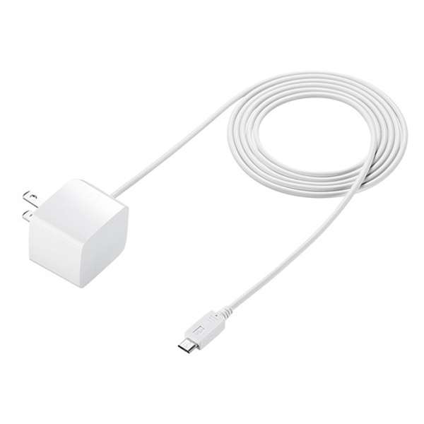 [micro USB]1具电缆型ＡＣ充电器2.1A(1.5m、白)ACA-IP45W_2