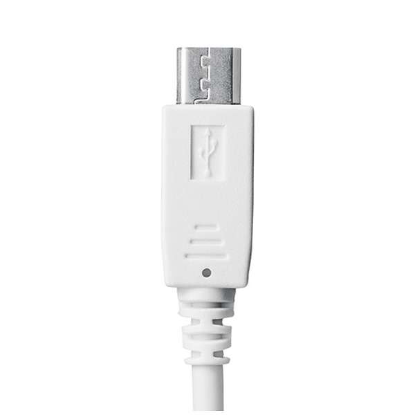 [micro USB]1具电缆型ＡＣ充电器2.1A(1.5m、白)ACA-IP45W_3