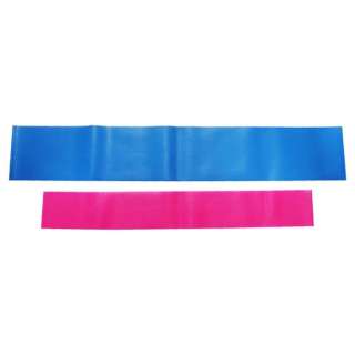 松开健康用品伸展·僵硬健身管子美容环带安排(软件:粉红，硬件:蓝色×各1条)3B-3013