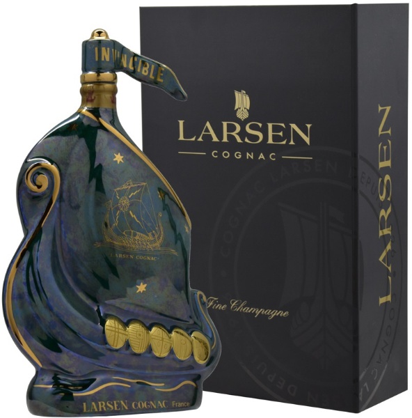 古酒 LARSEN ラーセン ライトグリーンシップ 700ml 箱付 - 飲料/酒