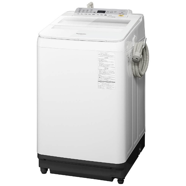 NA-FA80H5-W 全自動洗濯機 ホワイト [洗濯8.0kg /乾燥機能無 /上開き 