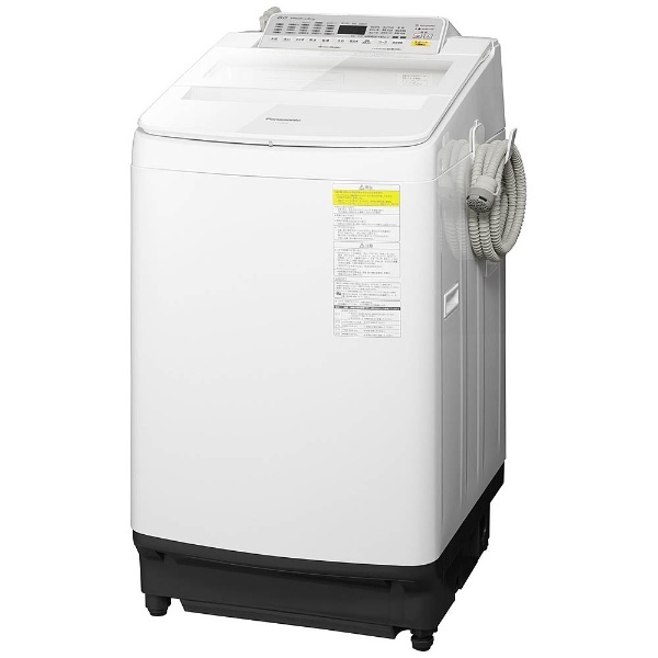 NA-FW80S5-W 縦型洗濯乾燥機 ホワイト [洗濯8.0kg /乾燥4.5kg 