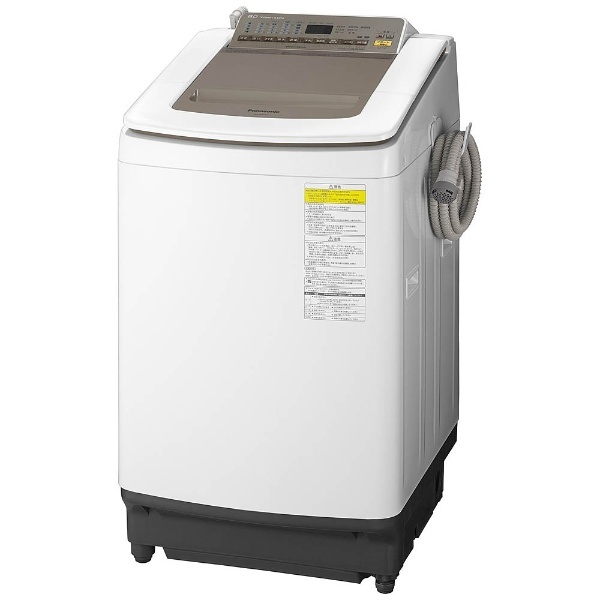 NA-FD80H5-N 縦型洗濯乾燥機 シャンパン [洗濯8.0kg /乾燥4.5kg /ヒーター乾燥(水冷・除湿タイプ) /上開き]  【お届け地域限定商品】
