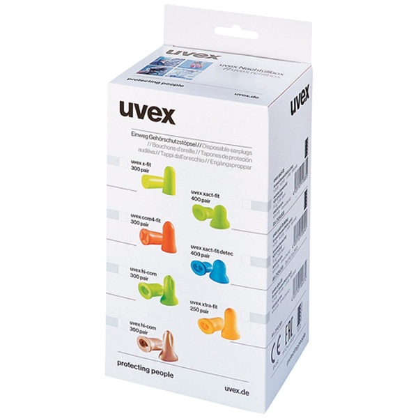 UVEX社 防音保護具耳栓com4-fit ピンク 2112-023 2112023 - 耳栓