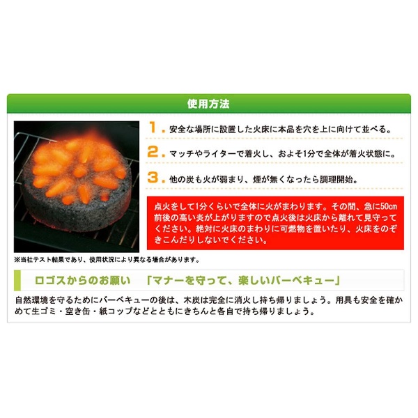 ヤシガラ成型炭 エコココロゴス・ラウンドストーブ Pro-44 83100122