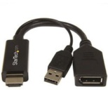 fϊA_v^ [DisplayPort IXX HDMI /USB-AIXd] ubN HD2DP 25.5cm [HDMIDisplayPort]