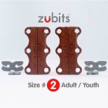シューズクローザー Zubits Size2(茶) ZU2BRN