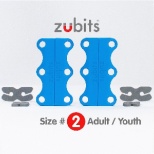 シューズクローザー Zubits Size2(水色) ZU2LBL