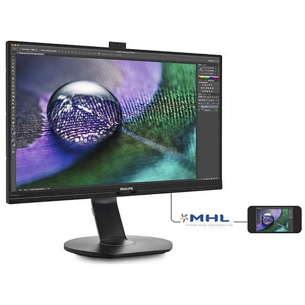 液晶モニター P Line ブラック 272P7VPTKEB/11 [27型 /4K(3840×2160） /ワイド] フィリップス｜PHILIPS  通販 | ビックカメラ.com