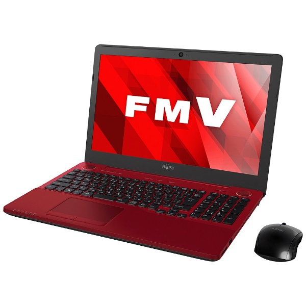 FMVA53B2R ノートパソコン LIFEBOOK（ライフブック） ルビーレッド [15.6型 /Windows10 Home /intel  Core i7 /Office HomeandBusiness Premium /メモリ：8GB /HDD：1TB /2017年5月モデル]