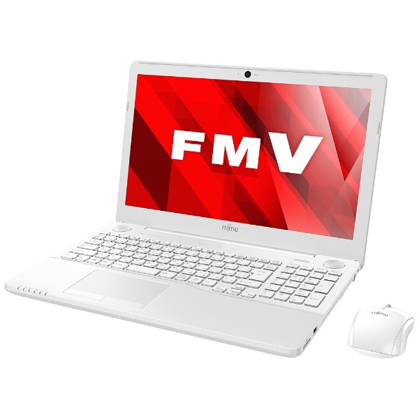 FMVA53B2W ノートパソコン LIFEBOOK（ライフブック） プレミアムホワイト [15.6型 /Windows10 Home /intel  Core i7 /Office HomeandBusiness Premium /メモリ：8GB /HDD：1TB /2017年5月モデル]