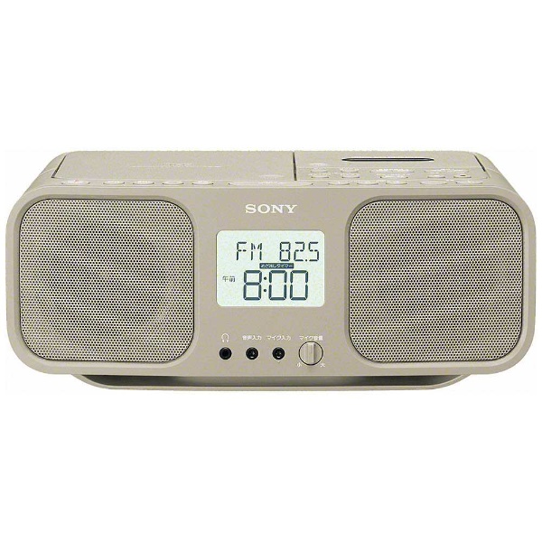 CDラジオカセットレコーダー ベージュ CFD-S401(TI) [ワイドFM対応 /CDラジカセ]